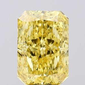 6.60 ct Radiant YELLOW SI1 IGI Certified Lab Grown Diamond