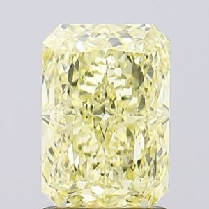 1.54 ct Radiant YELLOW VVS2 IGI Certified Lab Grown Diamond