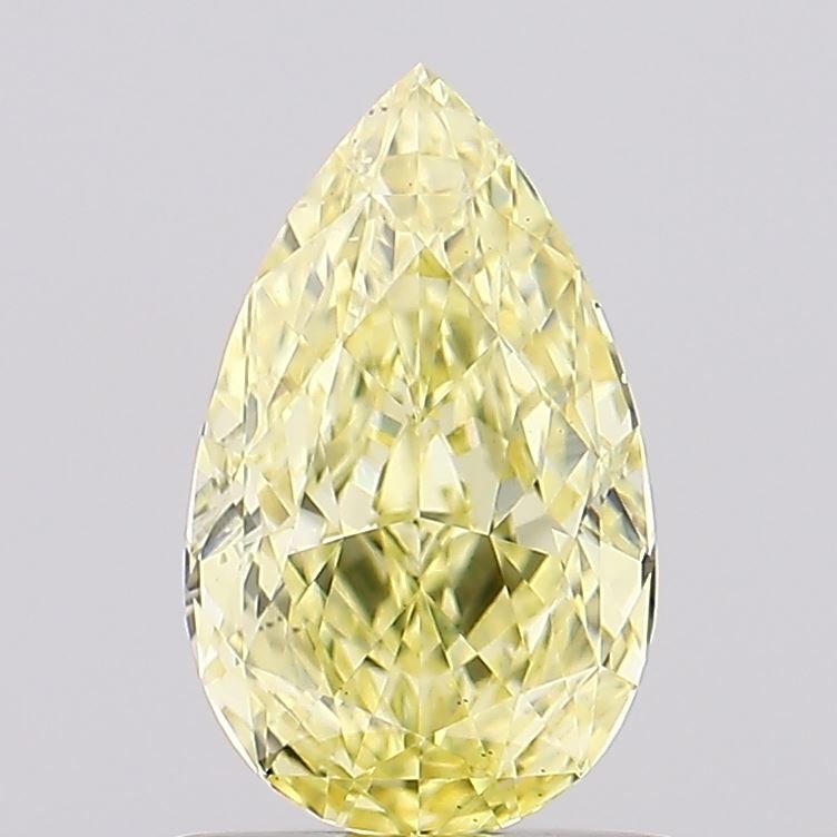 1.02 ct Pear YELLOW VS2 IGI Certified Lab Grown Diamond