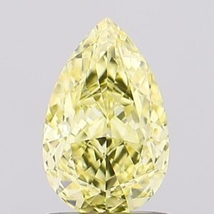 1.43 ct Pear YELLOW VS1 IGI Certified Lab Grown Diamond