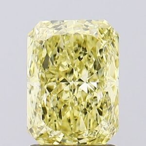 1.56 ct Radiant YELLOW VS2 IGI Certified Lab Grown Diamond