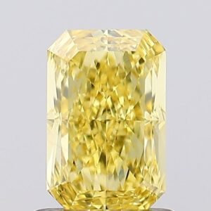 1.00 ct Radiant YELLOW VS1 IGI Certified Lab Grown Diamond