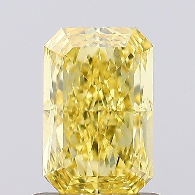 1.00 ct Radiant YELLOW VS1 IGI Certified Lab Grown Diamond