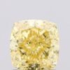 1.30 ct Cushion YELLOW VS1 IGI Certified Lab Grown Diamond