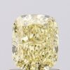1.02 ct Cushion YELLOW VS1 IGI Certified Lab Grown Diamond