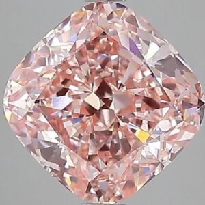 3.48 ct Cushion PINK VS1 IGI Certified Lab Grown Diamond