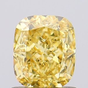 1.05 ct Cushion YELLOW VS2 IGI Certified Lab Grown Diamond