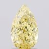 1.07 ct Pear YELLOW VS2 IGI Certified Lab Grown Diamond