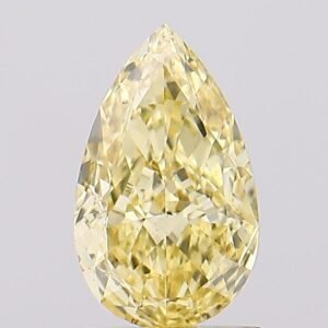 1.07 ct Pear YELLOW VS1 IGI Certified Lab Grown Diamond