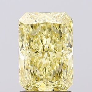 1.60 ct Radiant YELLOW VS2 IGI Certified Lab Grown Diamond