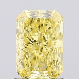 1.05 ct Radiant YELLOW VS1 IGI Certified Lab Grown Diamond