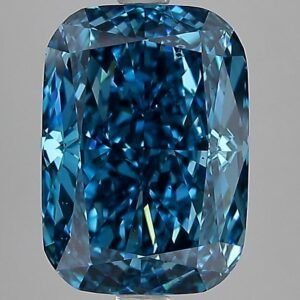 4.67 ct Cushion BLUE SI1 IGI Certified Lab Grown Diamond