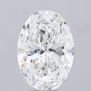 6.03 ct Oval E VVS2 IGI Certified Lab Grown Diamond