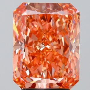 4.00 ct Radiant PINK VVS2 IGI Certified Lab Grown Diamond