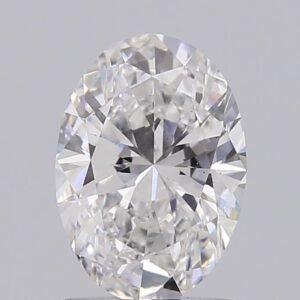 1.08 ct Oval D VS2 IGI Certified Lab Grown Diamond
