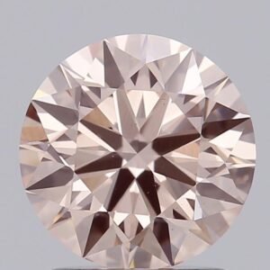 1.40 ct Round PINK VS2 IGI Certified Lab Grown Diamond