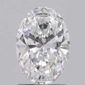 1.09 ct Oval D VVS2 IGI Certified Lab Grown Diamond