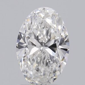 1.08 ct Oval D VVS2 IGI Certified Lab Grown Diamond