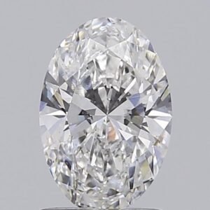 1.08 ct Oval D VS2 IGI Certified Lab Grown Diamond