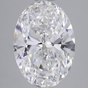 4.00 ct Oval D VS1 IGI Certified Lab Grown Diamond