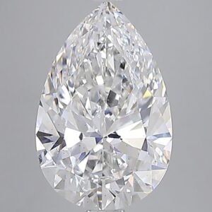 7.02 ct Pear E SI1 IGI Certified Lab Grown Diamond