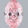 0.68 ct Oval PINK VS2 IGI Certified Lab Grown Diamond