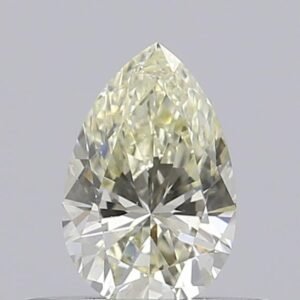 0.41 ct Pear YELLOW VS2 IGI Certified Lab Grown Diamond