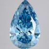 5.00 ct Pear BLUE VS2 IGI Certified Lab Grown Diamond
