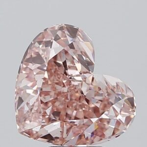 6.07 ct Heart PINK VS2 IGI Certified Lab Grown Diamond