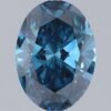 1.06 ct Oval BLUE VS2 IGI Certified Lab Grown Diamond