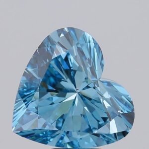 7.01 ct Heart BLUE VS2 IGI Certified Lab Grown Diamond