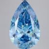 8.02 ct Pear BLUE VS2 IGI Certified Lab Grown Diamond