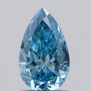 1.01 ct Pear BLUE VS2 IGI Certified Lab Grown Diamond