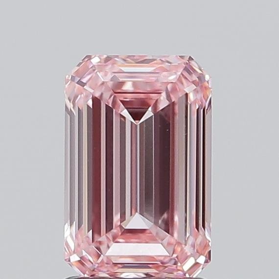 2.00 ct Emerald PINK VVS2 IGI Certified Lab Grown Diamond