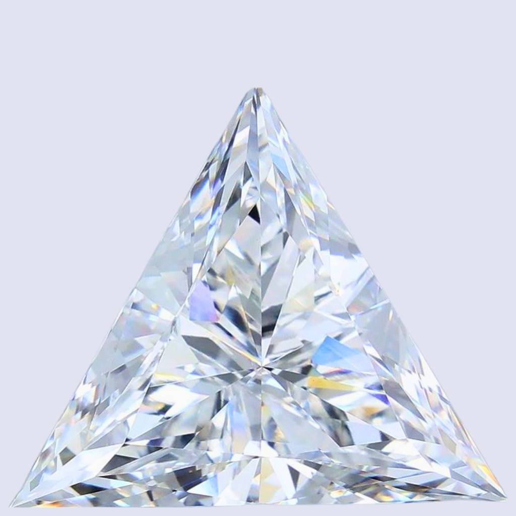 Trilliant Triangle Cut Loose Lab Grown Diamond – Mira Art Collection